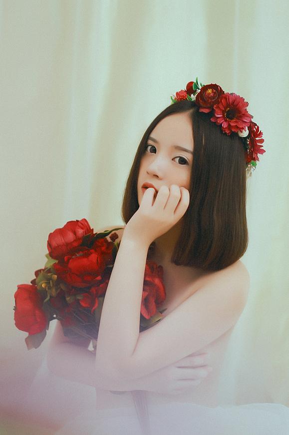 甜美奥莉的雪纺装